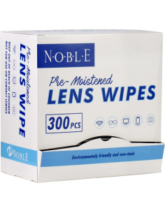 Toallitas de limpieza para lentes Noble 300 unidades 2