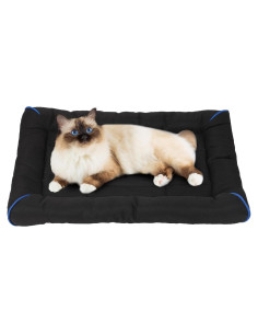 Cama para Perros YUUHNEG Impermeable Negra 61x46cm Tamaño S