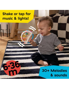 Baby Einstein Hape Tambor Magic Touch 6 Melodías 6-36 Meses 2