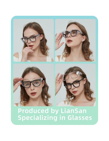 Gafas de Seguridad LianSan Antivaho sobre Lentes Graduadas