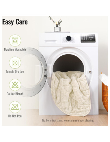 Manta con peso Uttermara 5.4 kg 121.9x182.9 cm Beige