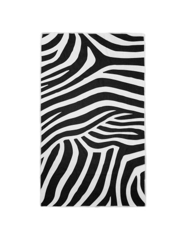 Toallas de cocina Arbioli microfibra 45.72x76.2 cm rayas negras