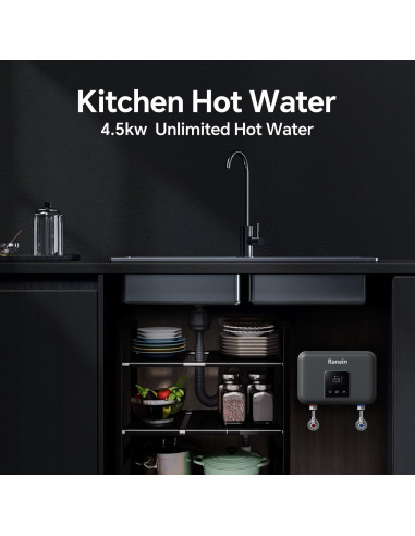 Calentador de Agua Eléctrico Ranein 4.5 kW Bajo Fregadero