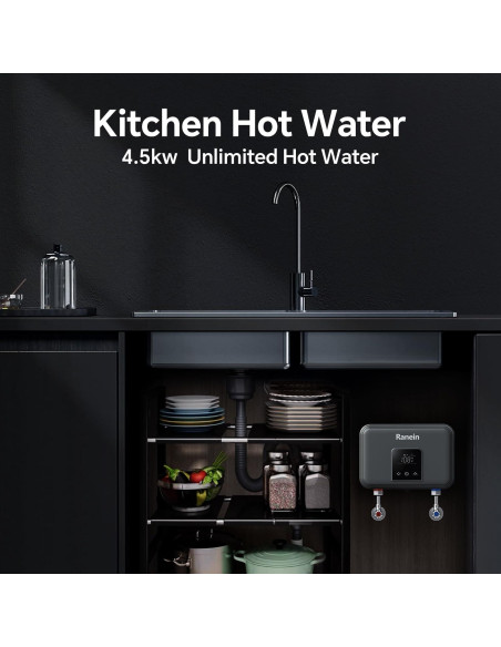 Calentador de Agua Eléctrico Ranein 4.5 kW Bajo Fregadero