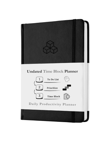 Planificador de Tiempo A5 Refine Days - 180 Páginas No Datadas