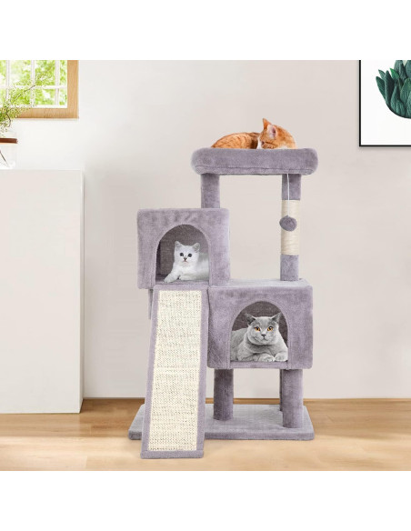 Árbol para Gatos BestPet 91 cm con Rampa y Condominios
