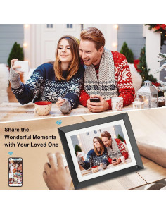 Marco de Foto Digital WiFi 11" FULLJA 32GB 2K Pantalla Táctil 2