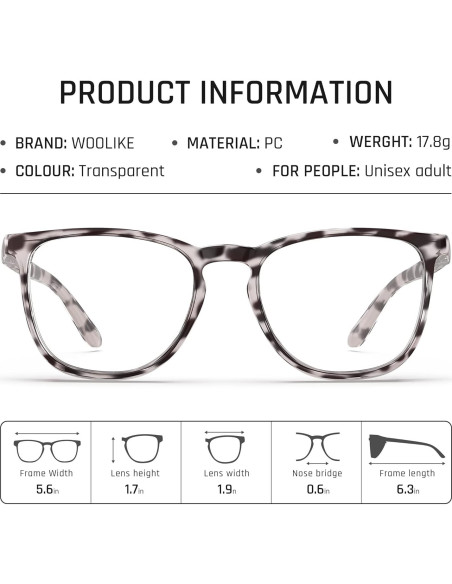 Gafas de Seguridad Anti-Niebla y Anti-Luz Azul Leopardo