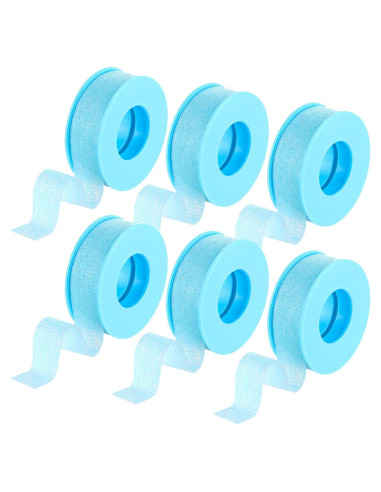 Cinta de Silicona Azul Nuanchu 6 Rollos 1.25 cm x 3.6 m