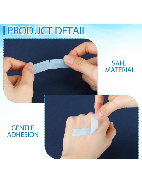 Cinta de Silicona Azul Nuanchu 6 Rollos 1.25 cm x 3.6 m