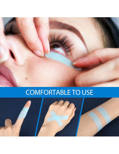 Cinta de Silicona Azul Nuanchu 6 Rollos 1.25 cm x 3.6 m