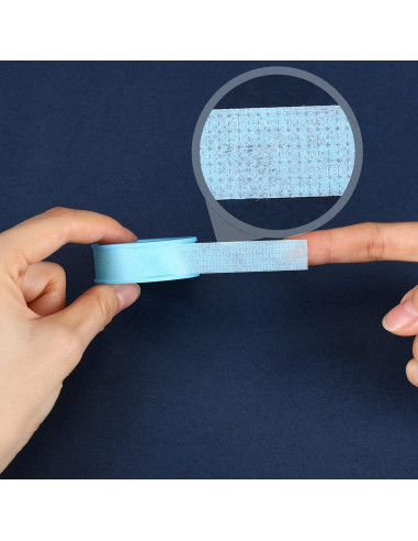 Cinta de Silicona Azul Nuanchu 6 Rollos 1.25 cm x 3.6 m