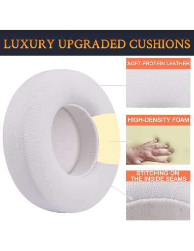 Almohadillas de Reemplazo SOULWIT para Auriculares Beats Solo 4