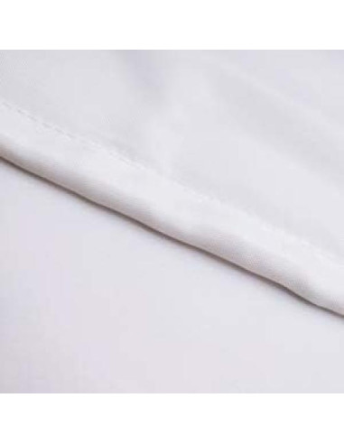 Cortina de Ducha 36x72 WellColor Blanca Repelente al Agua