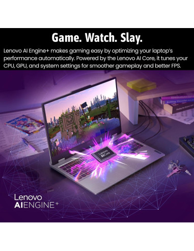 Laptop Gamer Lenovo LOQ 17.3" FHD, Intel i5-13450HX, RTX 5050