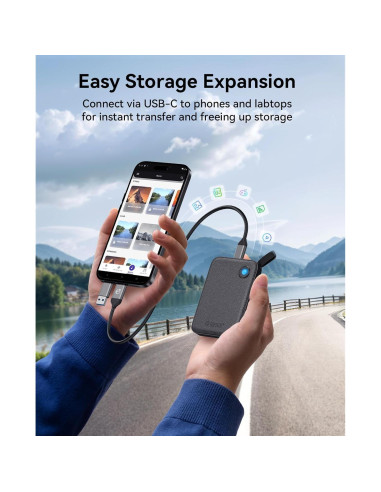 ORICO SSD Externo 512GB B5PLUS-VB USB 3.0 460MB/s