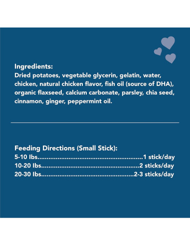 Palitos Masticables Dentales Get Naked 176g para Piel y Abrigo