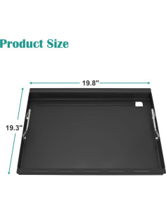 Plancha de Inserción EasiBBQ para Parrillas Char-Griller 50.3x49 cm 2