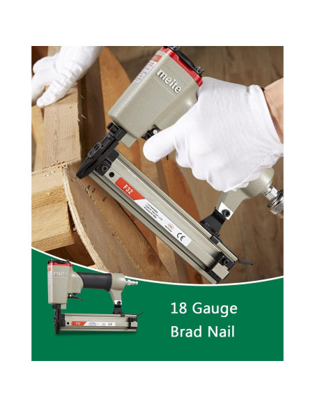 Clavos Brad Galvanizados Meite 18GA 19mm 5000 Unidades