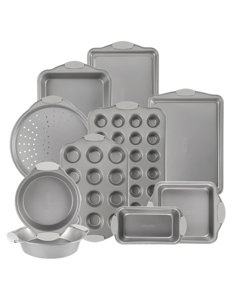 Juego de Utensilios para Hornear Antiadherentes Country Kitchen - 10 Pzs