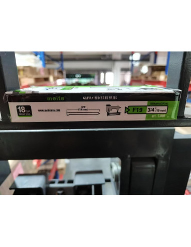 Clavos Brad Galvanizados Meite 18GA 19mm 5000 Unidades