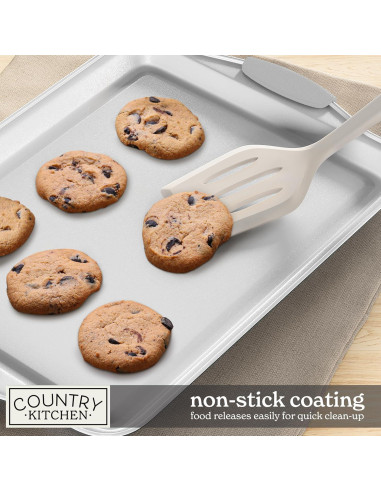 Juego de Utensilios para Hornear Antiadherentes Country Kitchen - 10 Pzs