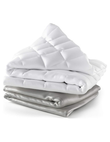 Cobija con peso Cosy House Collection 122x183 cm 6.8 kg Gris