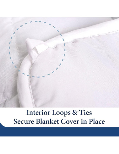 Cobija con peso Cosy House Collection 122x183 cm 6.8 kg Gris