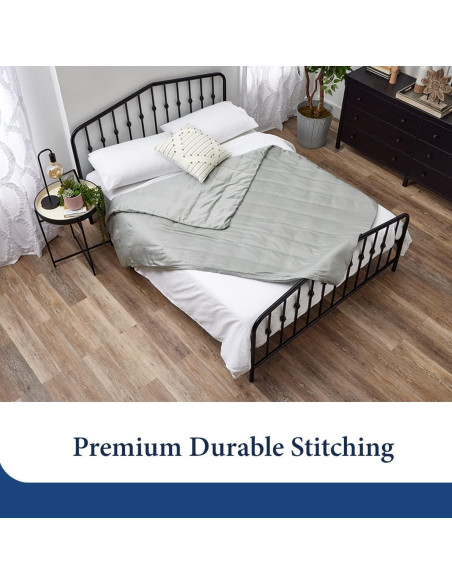 Cobija con peso Cosy House Collection 122x183 cm 6.8 kg Gris