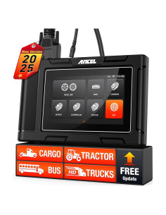 Escáner de Camiones ANCEL HD3400 - Regeneración DPF, 1.54kg