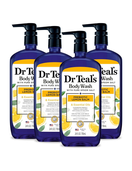 Gel de Baño Dr Teal's con Sal de Epsom y Bálsamo de Limón 710ml