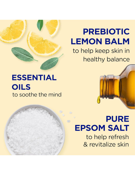 Gel de Baño Dr Teal's con Sal de Epsom y Bálsamo de Limón 710ml