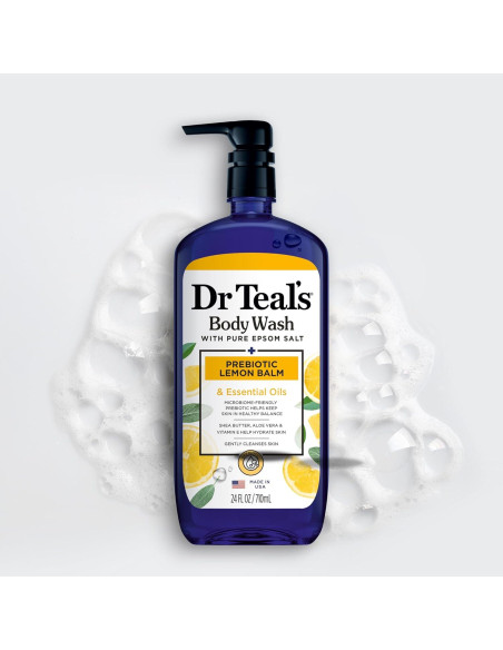 Gel de Baño Dr Teal's con Sal de Epsom y Bálsamo de Limón 710ml