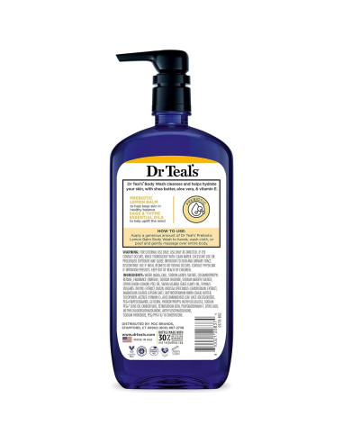 Gel de Baño Dr Teal's con Sal de Epsom y Bálsamo de Limón 710ml