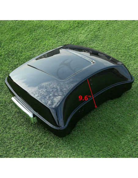 Maletero de Tour TCT-MOTORPARTS con Soporte 2-UP para Harley 2014-2025