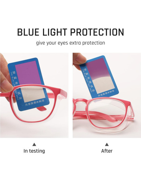 Gafas de Seguridad Antivaho 2 Paquete Rosa Claro y Verde