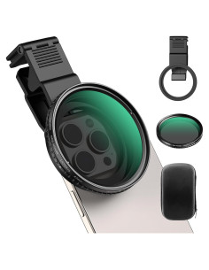 Filtro ND APEXEL 67mm Variable ND2-ND400 para Cámara