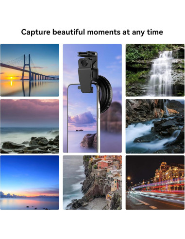 Filtro ND APEXEL 67mm Variable ND2-ND400 para Cámara