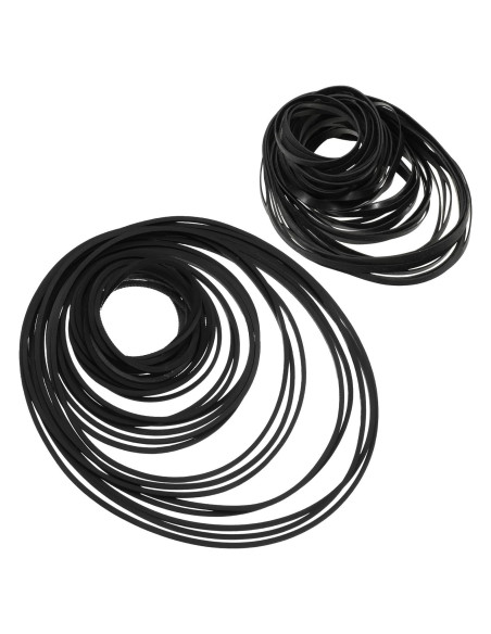 Cintas de Goma Negras para Grabadora Vin Beauty 100 Pcs