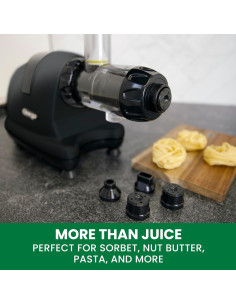 Exprimidor de Prensa Fría Omega J8006HDBLK 200W Negro 2