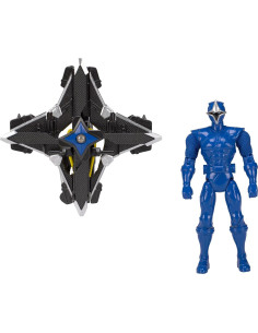Copter Mega Morph Power Rangers Ninja Steel con figura 12 cm 2