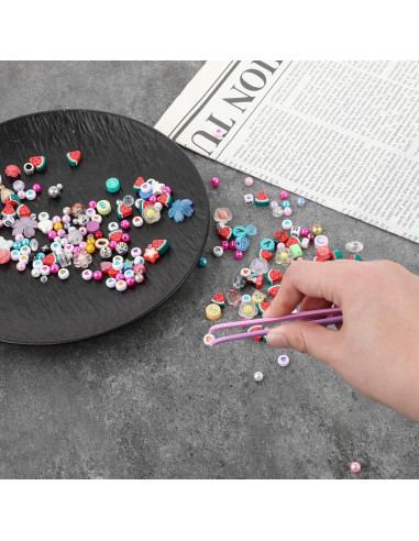 12 Pinzas de Plástico Curvadas 11.5 cm para Manualidades JJUNW