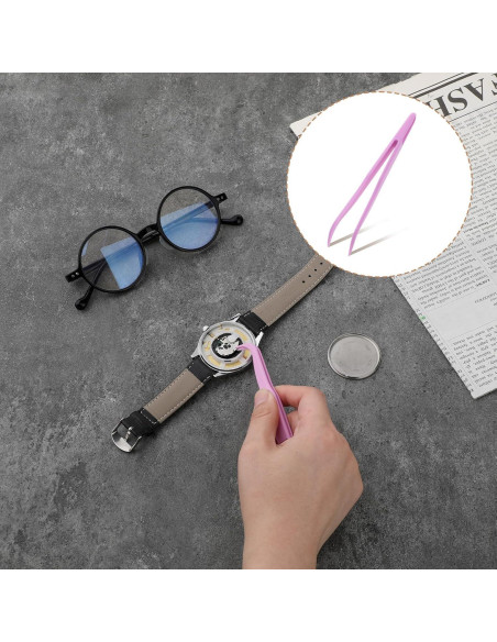 12 Pinzas de Plástico Curvadas 11.5 cm para Manualidades JJUNW