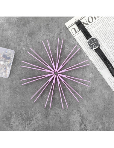 12 Pinzas de Plástico Curvadas 11.5 cm para Manualidades JJUNW