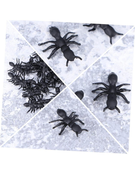 100 Hormigas de Plástico Simulación Halloween Gatuida