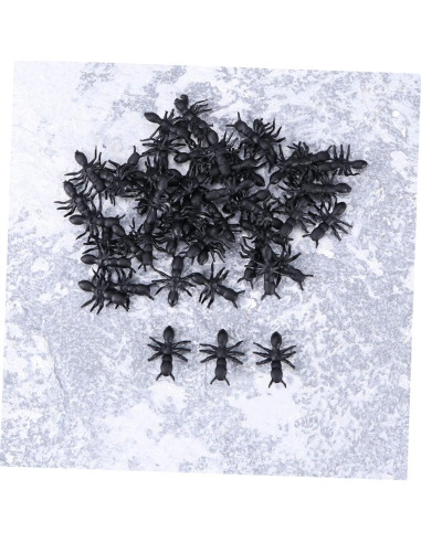 100 Hormigas de Plástico Simulación Halloween Gatuida