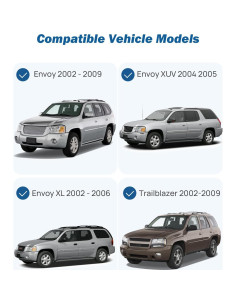 Inserto para Portavasos JOYTUTUS Compatible con Trailblazer y Envoy 2