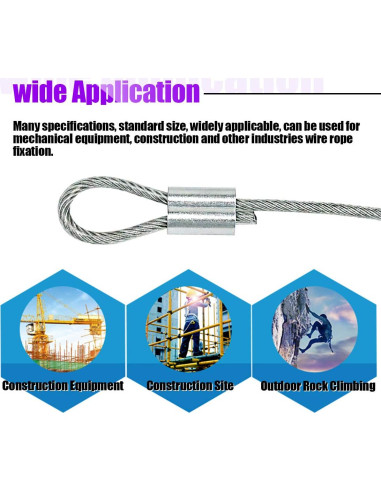 Kit de 320 Piezas de Mangas de Crimpado Aluminio Swpeet