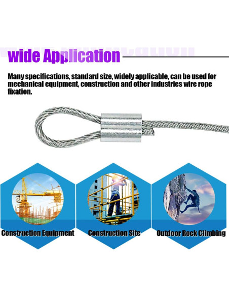 Kit de 320 Piezas de Mangas de Crimpado Aluminio Swpeet