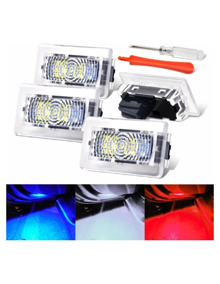 Kit de Iluminación LED Prutomr para Tesla Model 3/X/S/Y Azul